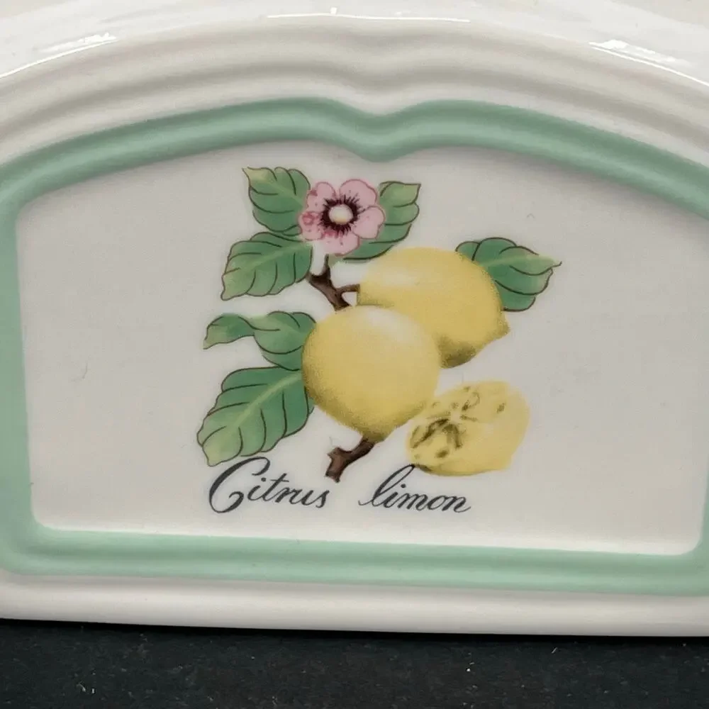 Villeroy & Boch French Garden Charm Citrus small canister